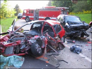 Accidente automovilístico por conducir ebrio en Seattle