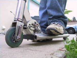 Two Boys Injured While Riding Razor Scooters Two Boys Injured While Riding Razor Scooters