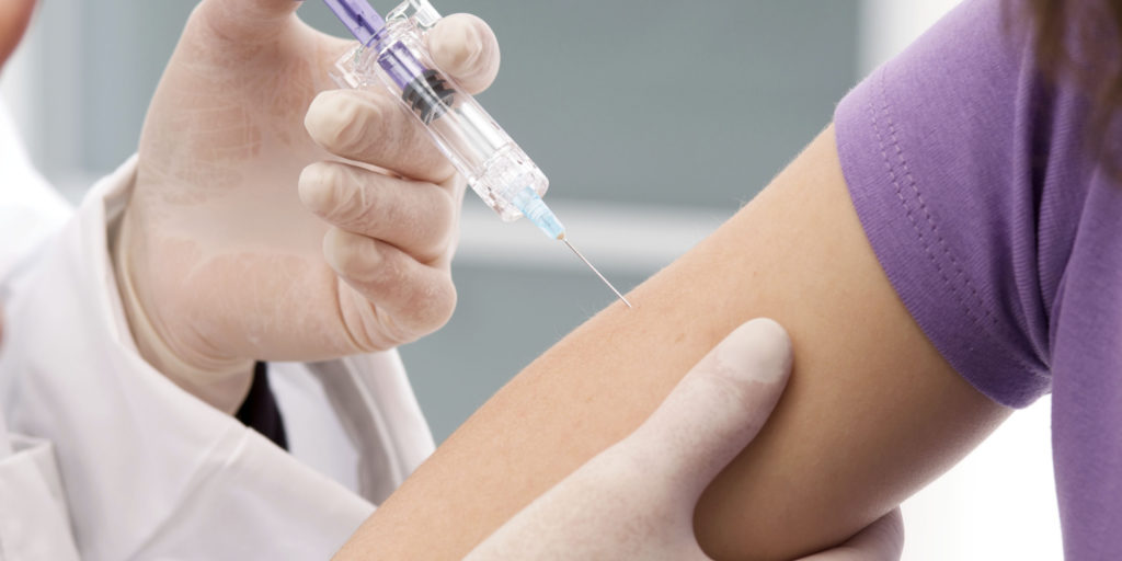 Receiving Vaccination