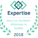 Premier Law Group was recognized by Expertise as Best Car Accident Attorney in Seattle 2018
