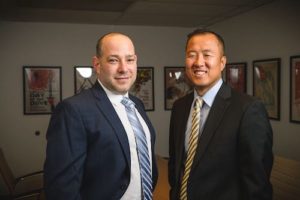 Jason Epstein and Patrick Kang, expert auto accident lawyers in Seattle